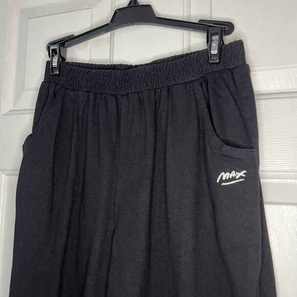 Vintage Peter Neo Max Sweatpants Lounge Pj Bottoms 100% Cotton USA Pockets 80s - Picture 2 of 8